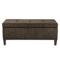Madison Park Shandra II Tufted Soft Close Storage Bench