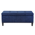 Madison Park Shandra II Tufted Soft Close Storage Bench