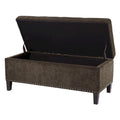 Madison Park Shandra II Tufted Soft Close Storage Bench