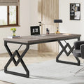 63-Inch Spacious Executive Desk for Home Office Use