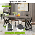 Executive Desk – Large Modern Office Workstation with Thick Wood Top
