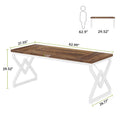 Executive Desk – Large Modern Office Workstation with Thick Wood Top