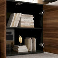 54.3-Inch Corner Computer Desk for Home Office with Drawers and Cabinet