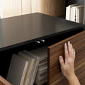 Modern L-Shaped Desk with Storage Cabinet & Drawers