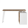 54.3-Inch Corner Computer Desk for Home Office with Drawers and Cabinet