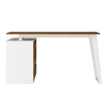 54.3-Inch Corner Computer Desk for Home Office with Drawers and Cabinet