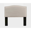 Newport Upholstered Headboard Featuring Nailhead Accents