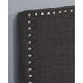 Newport Upholstered Headboard Featuring Nailhead Accents
