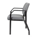 Boss Office Products Antimicrobial Guest Chair for Big and Tall Individuals
