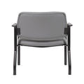 Boss Office Products Antimicrobial Guest Chair for Big and Tall Individuals