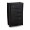 Montauk Solid Wood Chest with 5 Drawers by Grain Wood Furniture