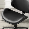 Corvus Madonna Adjustable Curved Office Chair in Mid-Century Modern Style