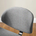 Corvus Madonna Adjustable Curved Office Chair in Mid-Century Modern Style