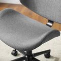 Corvus Madonna Adjustable Curved Office Chair in Mid-Century Modern Style