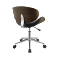 Corvus Madonna Adjustable Curved Office Chair in Mid-Century Modern Style