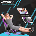 Ergonomic Gaming Chair with Footrest - Ideal for Desk Use