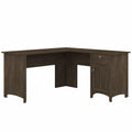 Bush Furniture Salinas 60-Inch L-Shaped Desk with Drawers and Storage Solutions