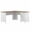 Bush Furniture Salinas 60-Inch L-Shaped Desk with Drawers and Storage Solutions