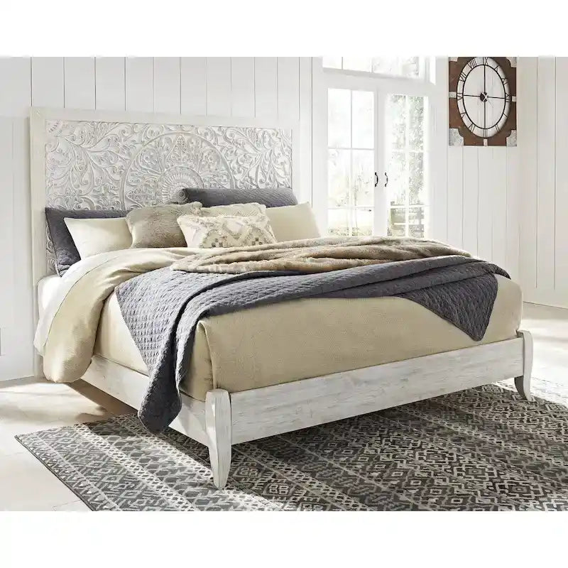 Paxberry King Size Panel Bed