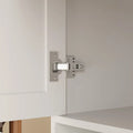 Space-Saving Scalable Hanging Rod Wardrobe Closet with Mirror