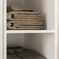 Modern Wardrobe Armoire with Mirror Door Drawers and Shelves