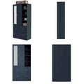 Space-Saving Scalable Hanging Rod Wardrobe Closet with Mirror