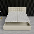 0.75-Inch Vertical Standard Mattress Support Wooden Slats with Protective Cover