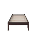 Espresso Concord Twin XL Platform Bed