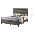 Premium Anastasia Panel Bed by Best Quality Furniture