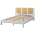 Lifestorey Larkin Queen Platform Bed in Mid-Century Style