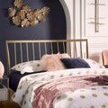 iNSPIRE Q Bold Parkcrest Gold Metal Bed