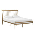 iNSPIRE Q Bold Parkcrest Gold Metal Bed