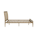 iNSPIRE Q Bold Parkcrest Gold Metal Bed