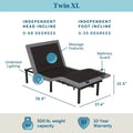 Lucid Premium Adjustable Bed Frame
