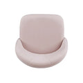 Curved Velvet Swivel Desk Chair - Aubrie Collection