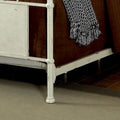 Furniture of America Industrial Metal Panel Bed with Support Legs