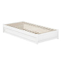 Barcelona Twin XL Trundle Panel Bed with Platform Design