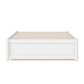 Barcelona Twin XL Trundle Panel Bed with Platform Design