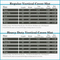 0.75-Inch Vertical Heavy-Duty Wooden Mattress Support Slats with Cover