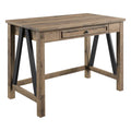 Salvage Oak Quinton Writing Desk with Drawer