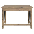 Salvage Oak Quinton Writing Desk with Drawer