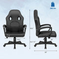 Homall Ergonomic High-Back Leather Gaming and Office Chair
