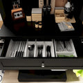 Spacious Kitchen Cabinet with Microwave Space - 30W x 69.3H