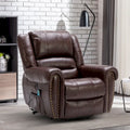 Comfortable Power Lift Recliner Chair with Breathable Fabric, Massage, Heat, and USB Charging Port