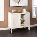 SEI Furniture Taborley Antique White Double-Door Accent Cabinet" can be rewritten as:

"SEI Furniture Taborley Antique White Double-Door Accent Storage Cabinet