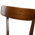 Rika 5-Piece Mid-Century Modern Transitional Dining Set