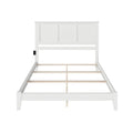 White Madison Queen Foundation Bed Frame