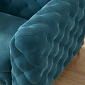 Corvus Aosta Tufted Velvet Chesterfield Lounge Chair