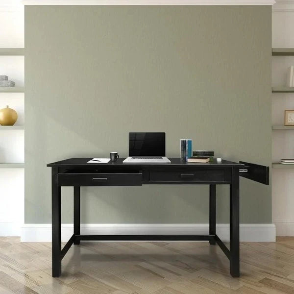 Porch & Den Handley Desk with Hidden Side Drawer