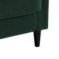 CosmoLiving by Cosmopolitan Strummer Reversible Velvet Sectional Sofa